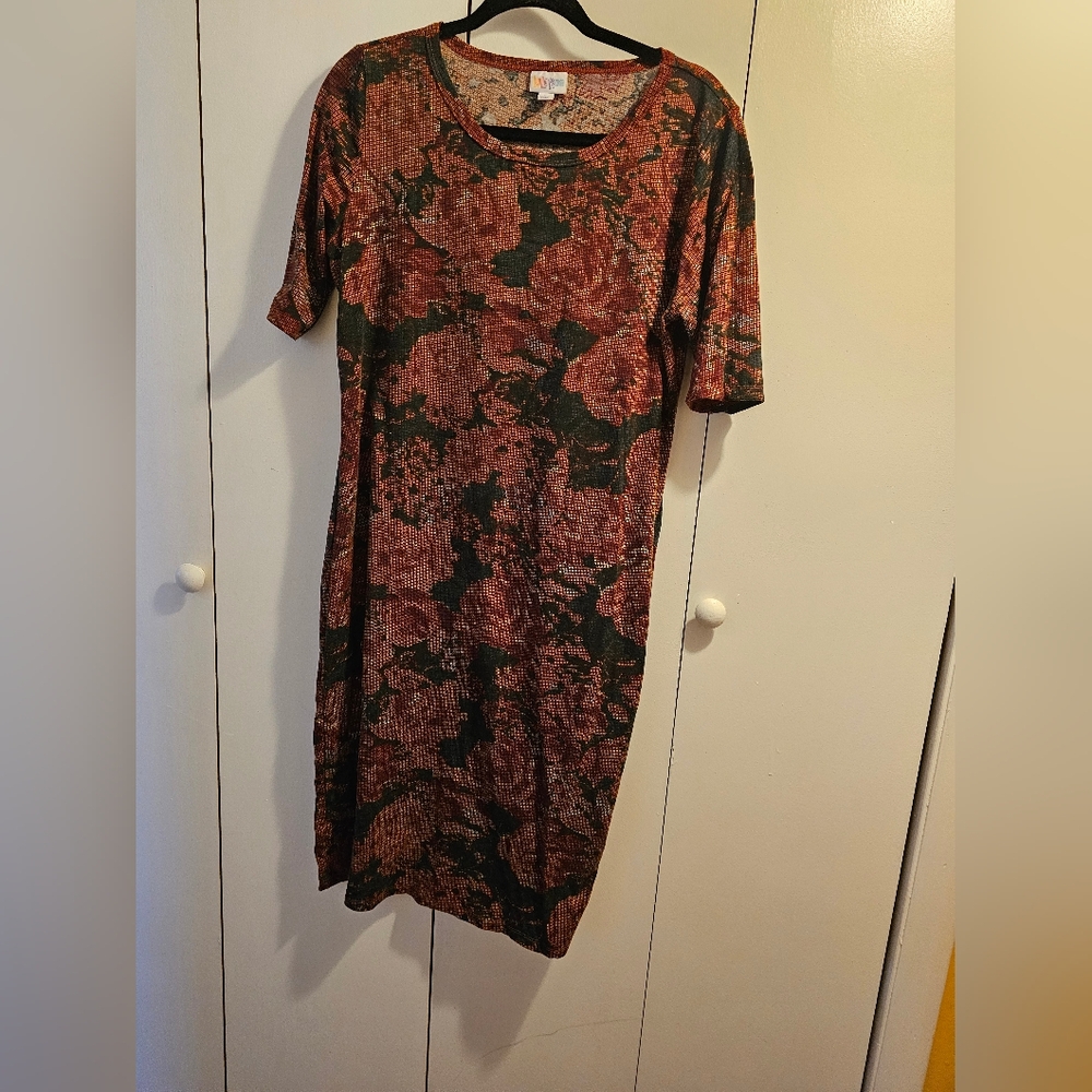 large Lularoe Julia dress